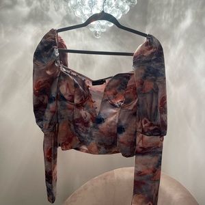 Pretty little thing angel long sleeve top